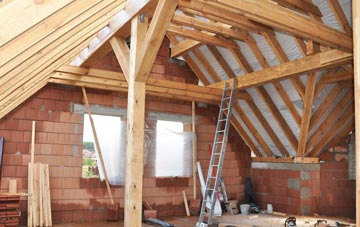 Stape attic trusses